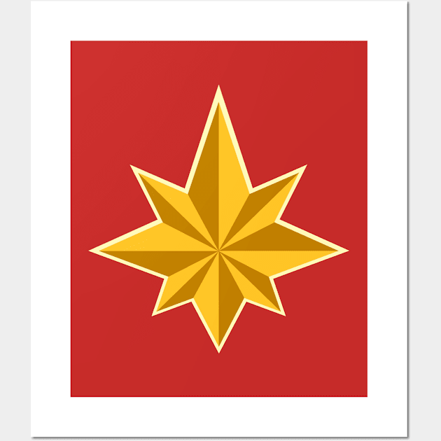 Captain's Star Wall Art by VanHand